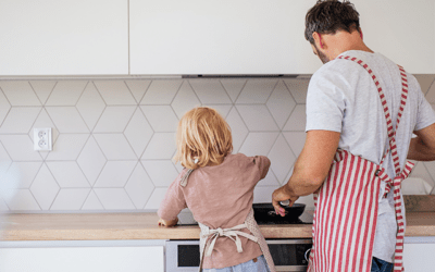 Los niños y las tareas del hogar